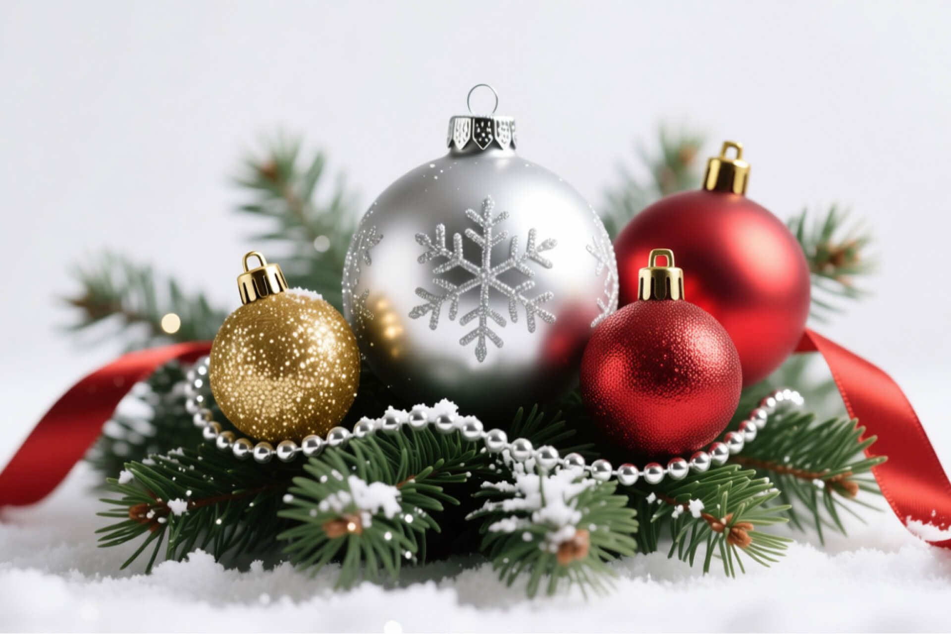 Продажи новогодних украшений